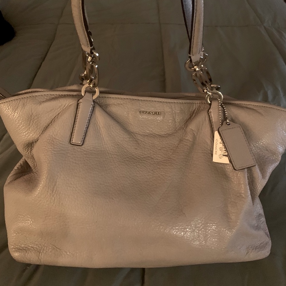 Coach leather bag